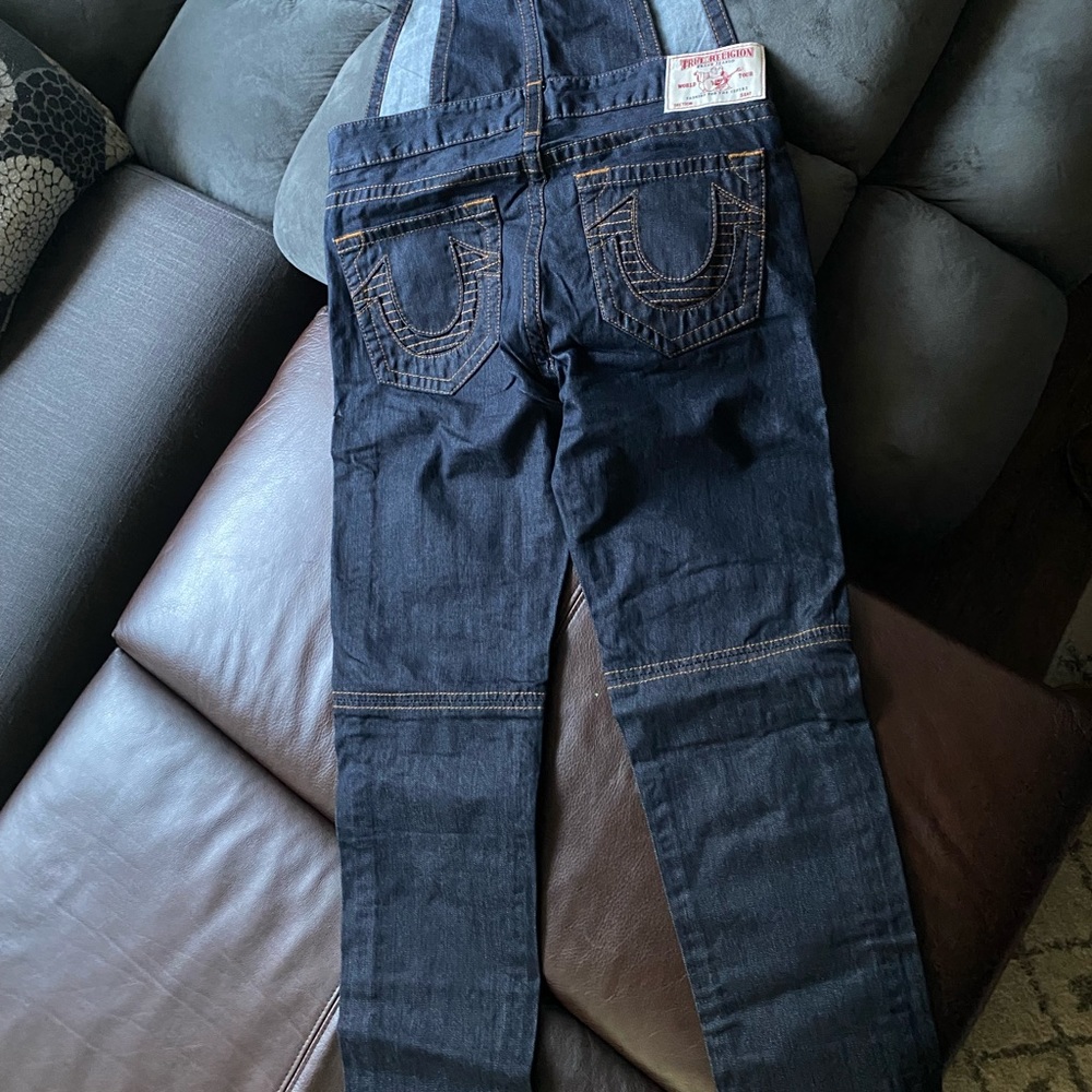 True Religion MOTO Overalls RARE 🔥 Small - Picture 8 of 11